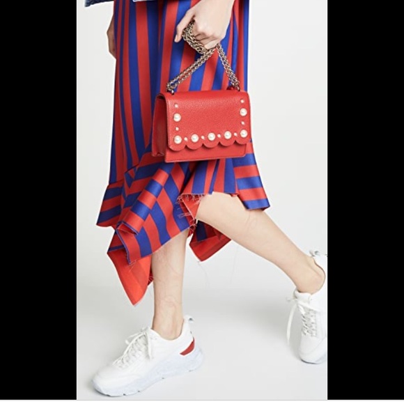 Kate Spade red hayes street pearl hazel bag - Picture 2 of 8